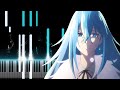 Fluorite Eye S Song Vivy S Final Song From Ep 13 Piano Synthesia