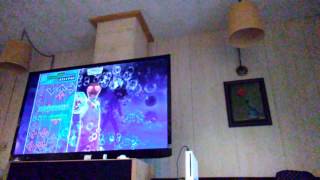 "Still Unbreakable" by Des-ROW Ft. Vanilla Ice on "Dance Dance Revolution 2" For The Wii.