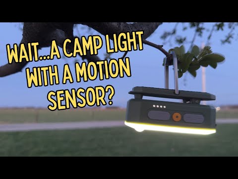 BOUGERV Area Light Review | Motion Sensor, Magnetic with Waterproof Design | Great option for camper