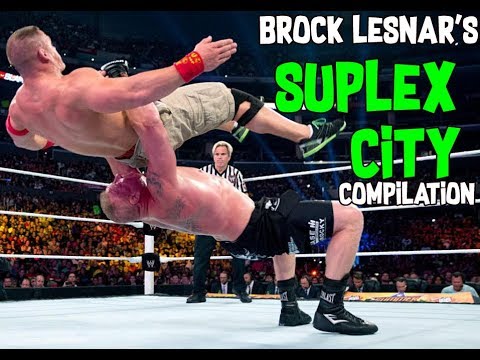 Brock Lesnar's Suplex City Compilation