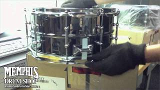 Video thumbnail for Ludwig 14x6.5 Black Beauty Snare Drum (LB417T) Unboxing by Memphis Drum Shop