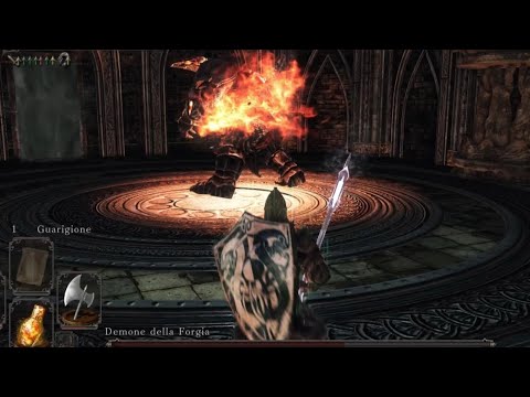 Dark Souls 2 - PS5 - Demone della Forgia - Boss Fight.
