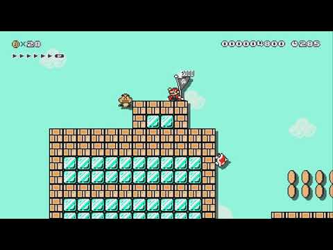 Spider-Mario by BusyBard - Super Mario Maker 2 - No Commentary 1bw