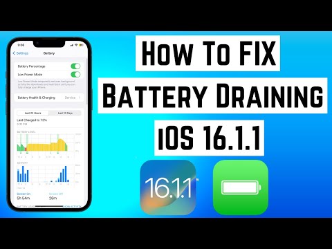 How to FIX iOS 16.1.1 Battery Drain Issue on iPhone