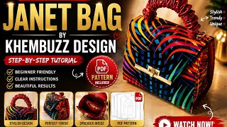 DIY Janet Bag Tutorial | Step-by-Step Sewing Tutorial + PDF Pattern