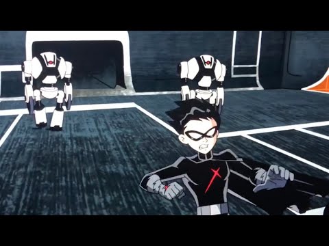 Teen Titans 1x9 - The Titans Find Out Robin Is Red X