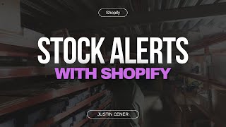 How To Deal With Out Of Stock Items On Shopify