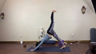 没梳妆没打扮的一点练习日常 - 孕早期瑜伽free flow