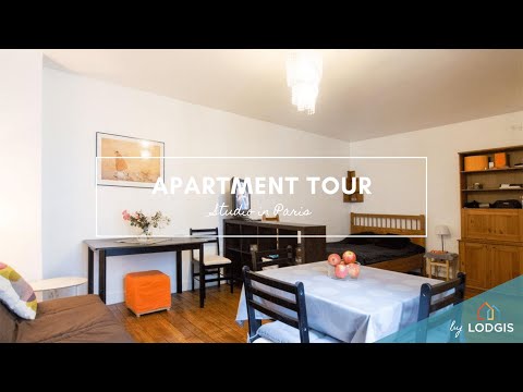 Apartment Tour // Furnished  37m2 in Paris – Ref : 1114875