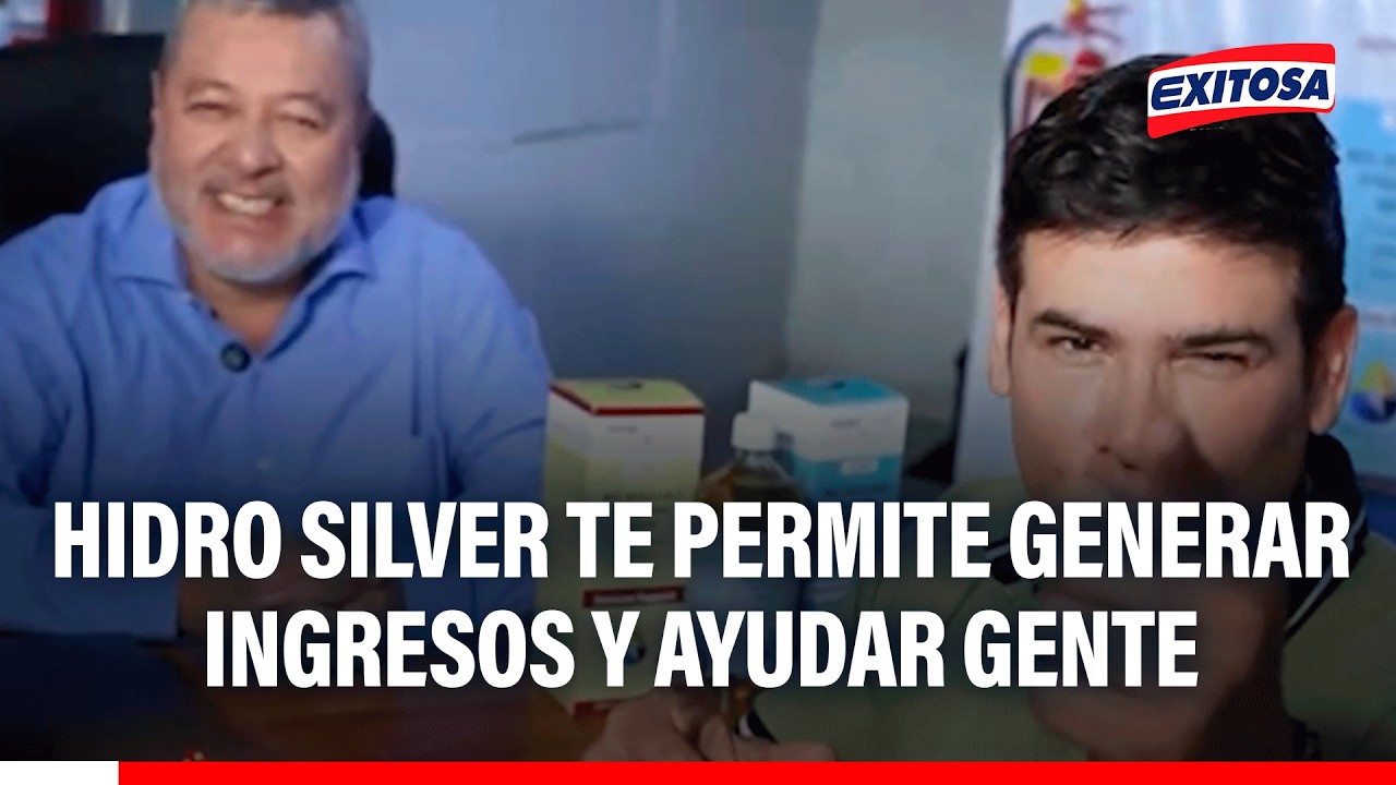 🔴🔵 Hidro Silver te permite generar ingresos y ayudar gente con sus productos hechos a base de oro