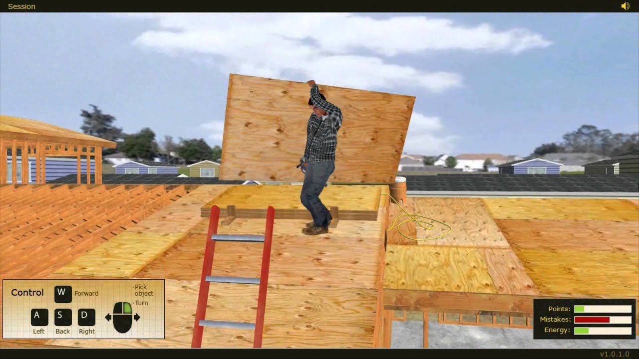 Training Simulation for Construction and Agricultural Work Site Safety