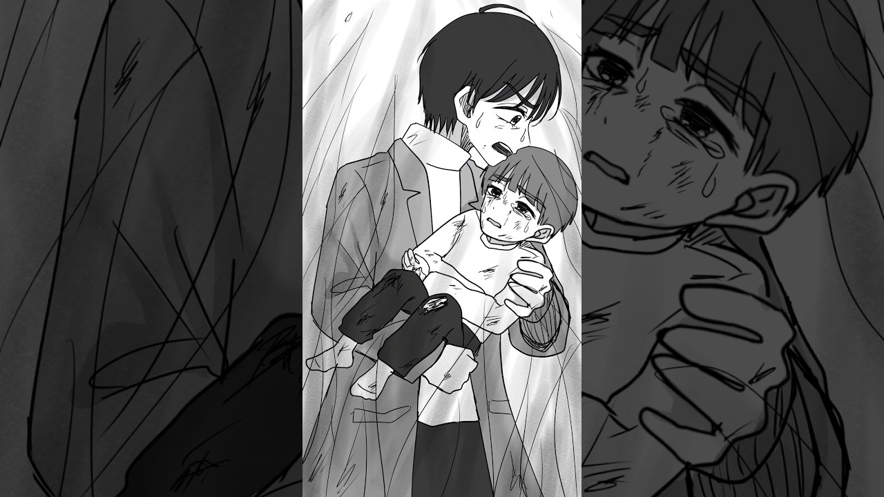 『命にかえても守りたいものがある＿。』#創作 #漫画 #イラスト #イラスト動画 #親子 #愛