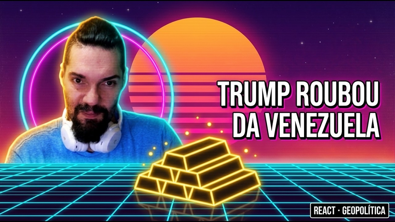 Estados Unidos ROUBA Reserva de Ouro da Venezuela!