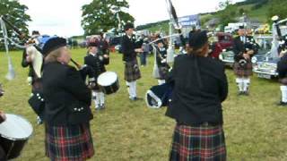 preview picture of video 'Alyth and District Pipe Band Scotland'