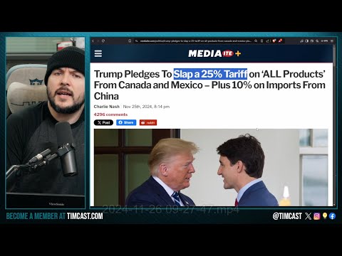  Trump Tariff ALREADY WINS, Mexico & Canada PANIC Stop Migrants, Trudeau Calls Trump INSTANTLY 