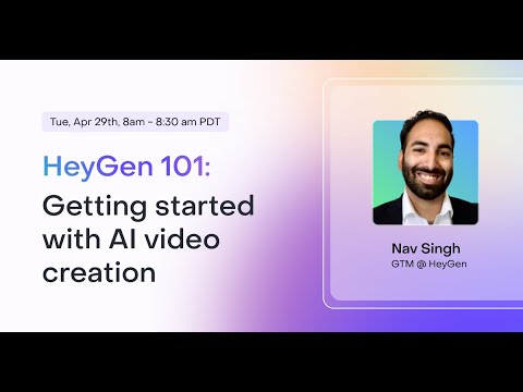 HeyGen 101: Getting Started with AI Video Creation