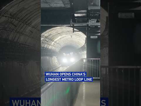 Wuhan opens China's longest metro loop line #coolchina