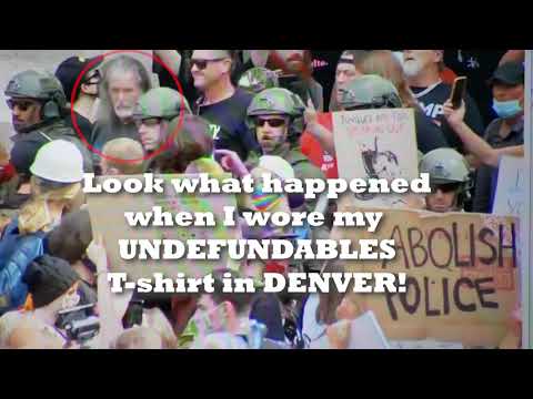 Bazzel Baz Pro-Police Rally in Denver, Colorado