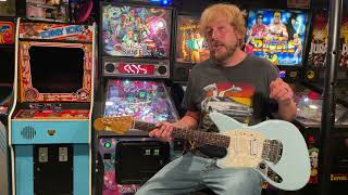 Video thumbnail for Left Handed Fender Jag-Stang guitar 2021 reissue review by BrewersArcade