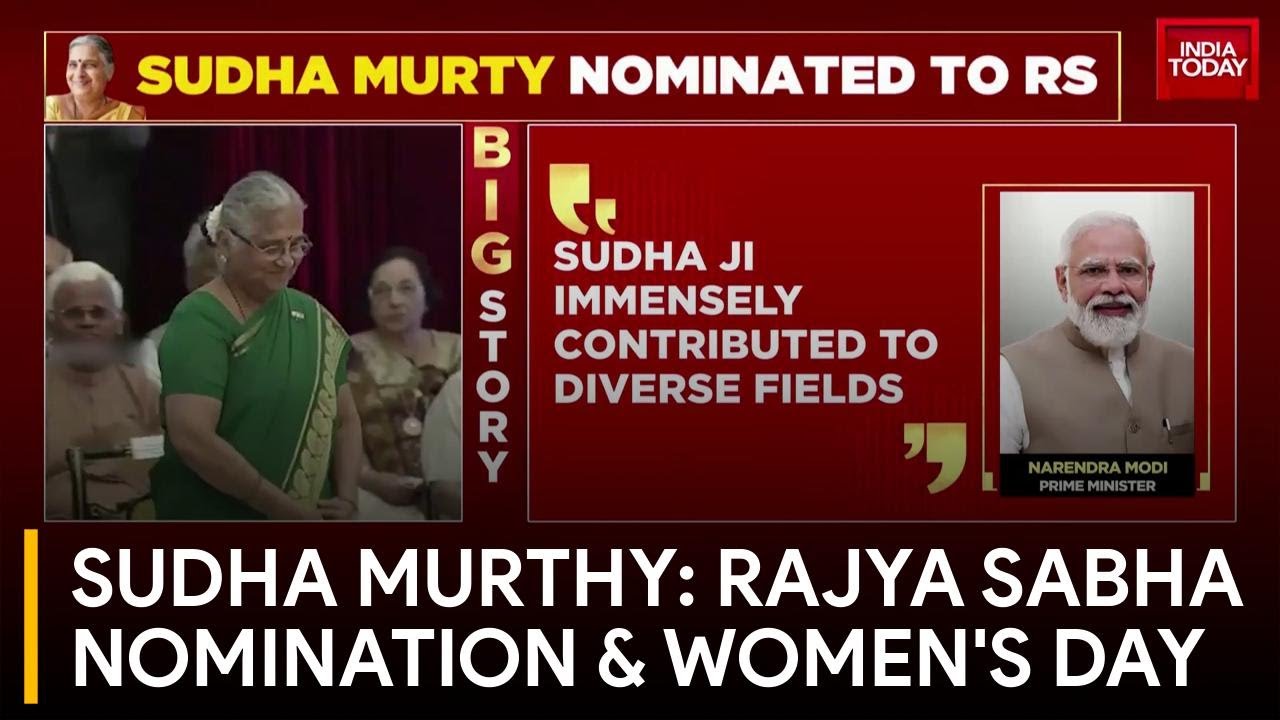 Sudha Murthy Nominated to Rajya Sabha: PM Modi's Women's Day Announcement