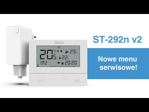 Nowe menu serwisowe w regulatorze ST-292n v2