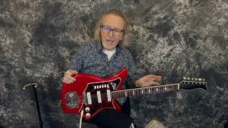 Video thumbnail for 1962 Eko Model 700/TA/3V Red Sparkle White MOT by Lawman Guitars