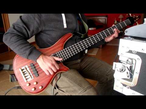 Bass Collection SB460 5 strings with Dimarzio Ultra Jazz