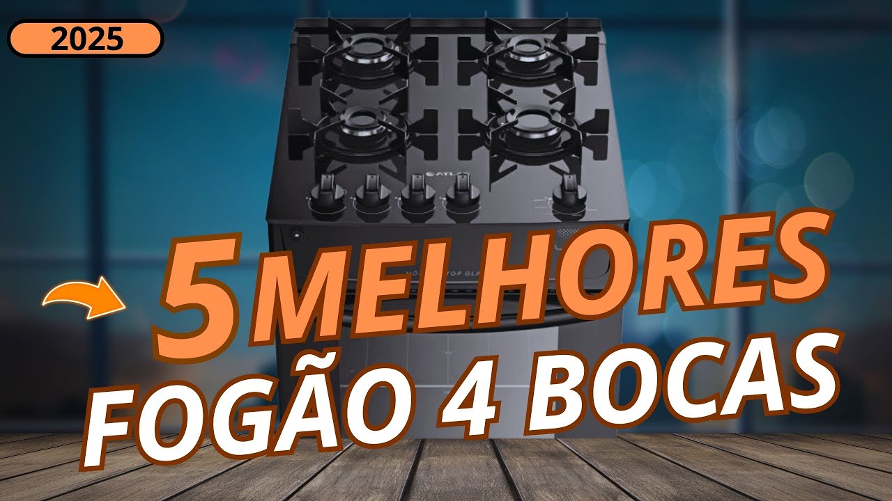 Comparativo de Fogões 4 Bocas: Descubra o Modelo Ideal para Você!