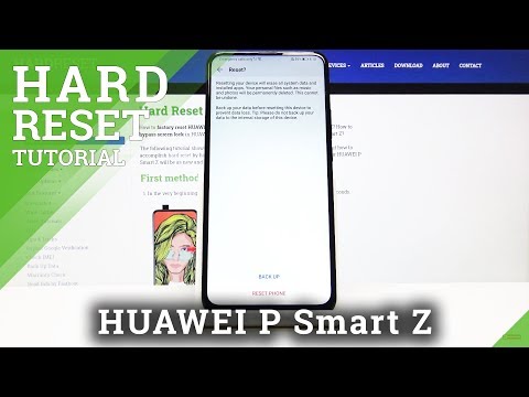 How to Hard Reset Huawei P Smart Z – Remove all Data form Android