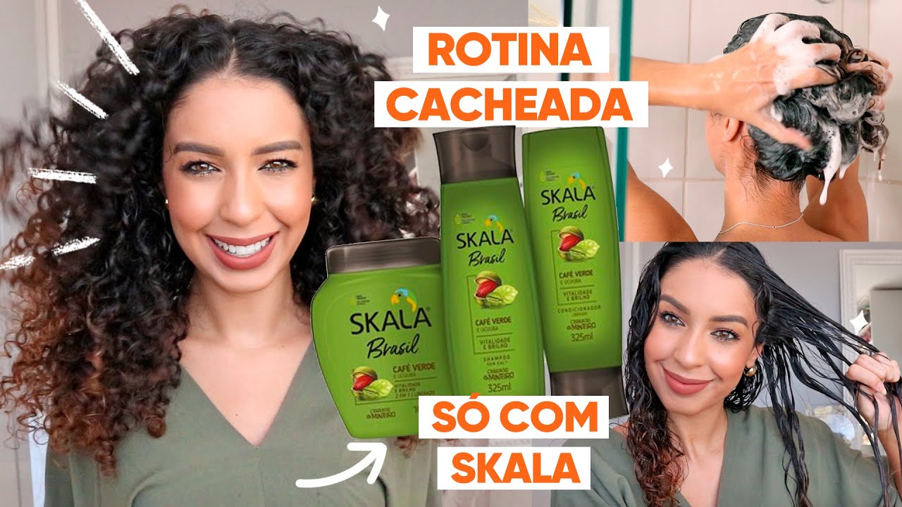 ROTINA CAPILAR COMPLETA COM SKALA CAFÉ VERDE | JULIANA LOUISE