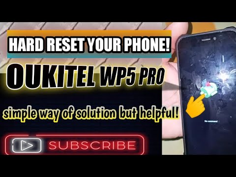 OUKITEL WP5 PRO, How to Hard reset/Factory reset👍