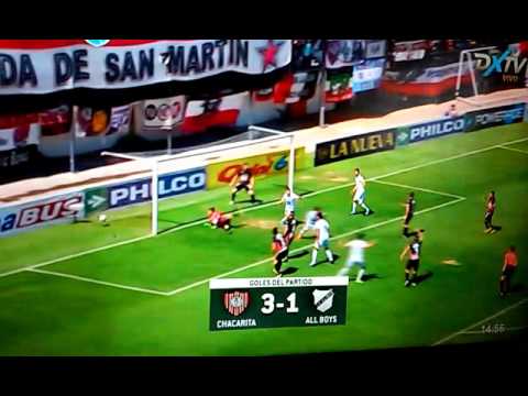 chacarita vs all boys goles