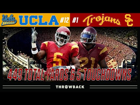 Reggie & LenDale DETONATE in Final Home Game! (#12 UCLA vs. #1 USC 2005, December 3)