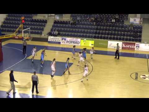 BAM Poprad - BK Slovan Bratislava 54:58