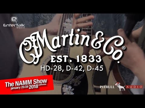 NAMM 2018: Martin Guitars