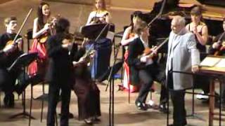 Eduard Grach and Moscovia plays Paganini Venice Carnival Video
