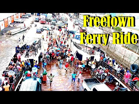 Ferry Ride From Lungi Targrin To Kissy Ferry Terminal 🇸🇱 - Explore With Triple-A