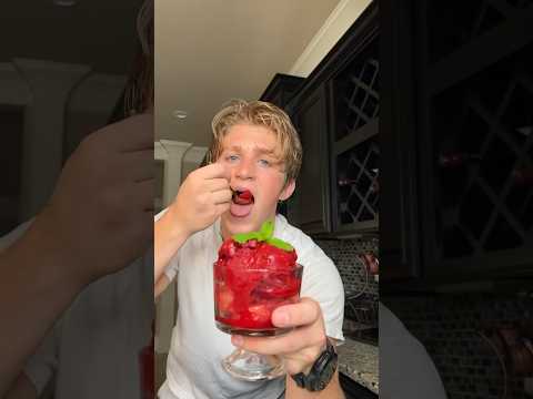 RASPBERRY SORBET 🍧 #recipe