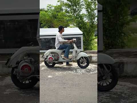 Vespa Px Blok Quattrini M1XL dan Tes Suara Vaspro Kiri