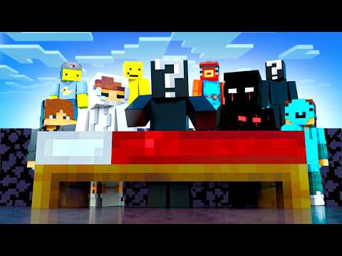 8 YOUTUBERÓW symuluje BEDWARS SABOTAŻYSTE w MINECRAFT!