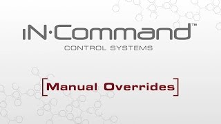 Manual Overrides