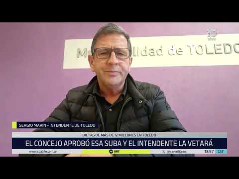 Concejales de Toledo se subieron el sueldo a 12 millones de pesos y el Intendente lo vetó