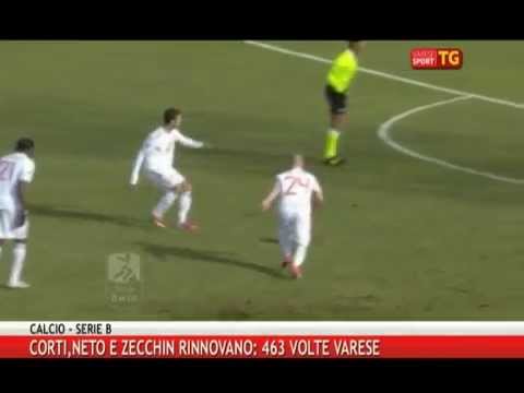 Neto, Corti e Zecchin rinnovano col Varese fino a giugno 2015