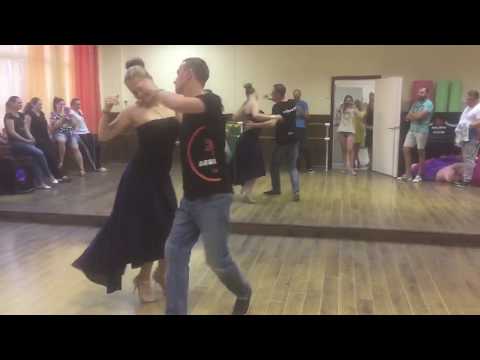 After lesson Kizomba demo Sharovatov & Sinyova 13.07.2017