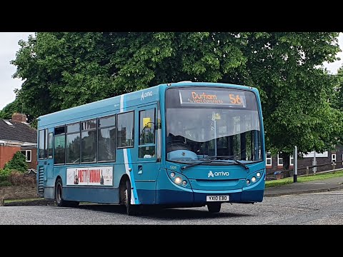 Rare Allocation: Route 56 | YX10EBO/1324 - Arriva North East: Dennis Dart SLF 4/ADL Enviro 200