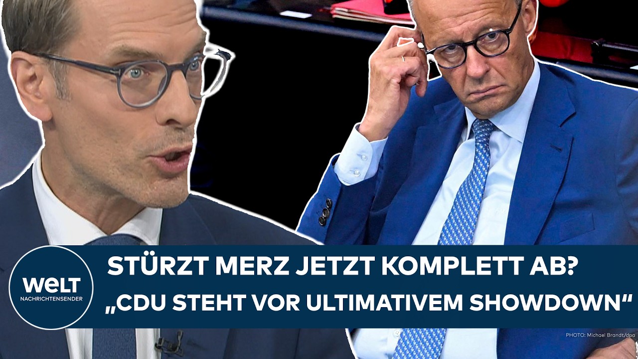 KANZLER AM ENDE: "CDU steht vor dem ultimativem Showdown"! Jetzt wird es für Merz brandgefährlich