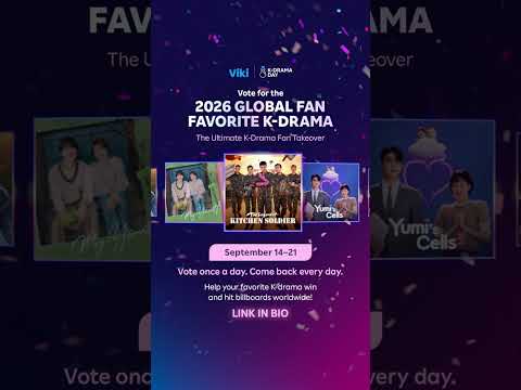 Vote for Viki’s 2026 Global Fan Favorite K-Drama!