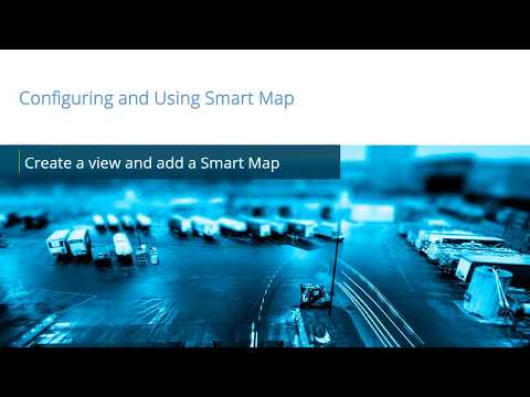 XProtect Smart Map: Create a view and add a Smart Map