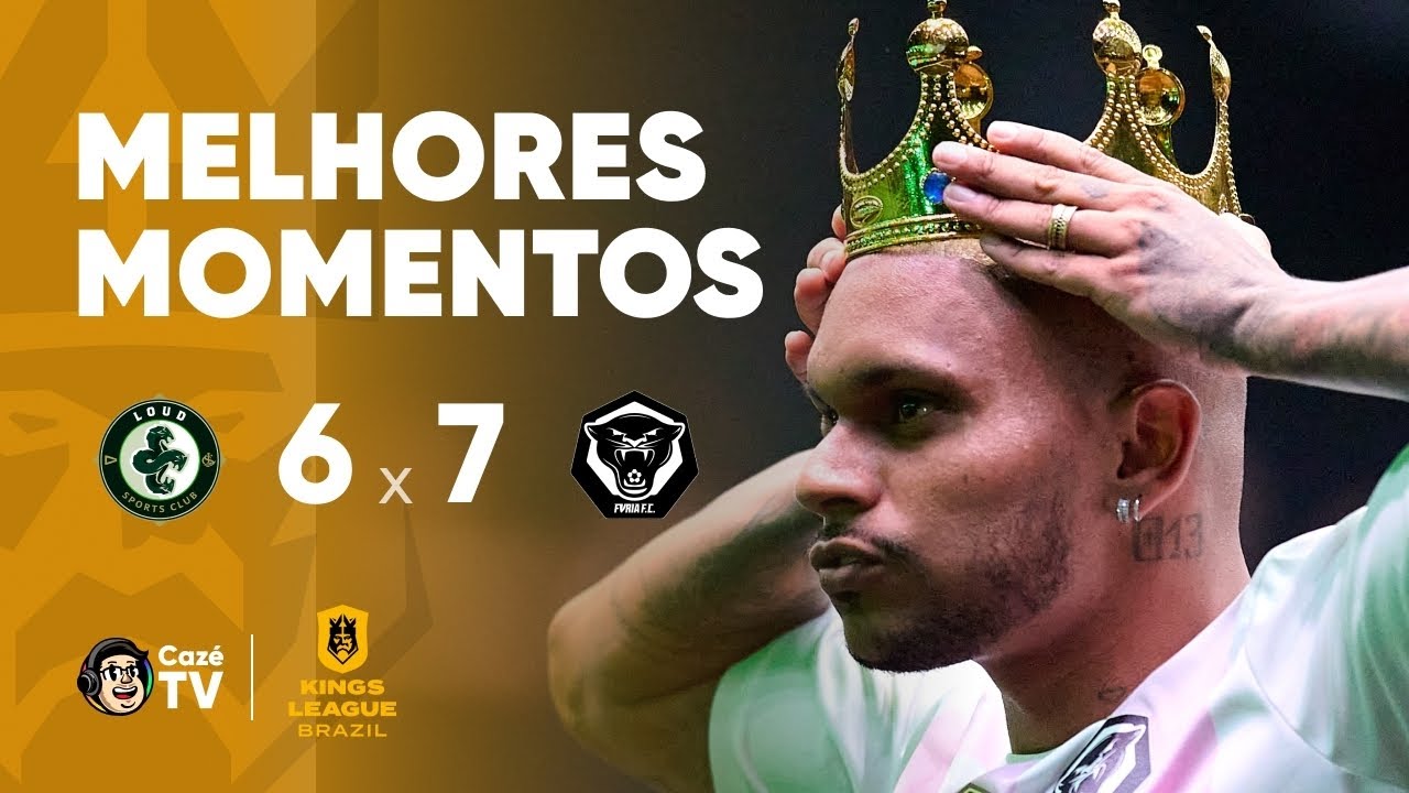 MELHORES MOMENTOS: LOUD 6 X 7 FURIA | KINGS LEAGUE BRASIL | SEMIFINAL DA KINGS CUP
