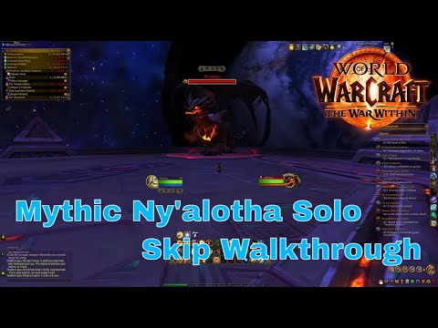 World of Warcraft: Mythic Ny'alotha Solo Skip Mount Walkthrough